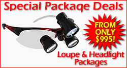 Great Deals on our loupe and headlight packages now available